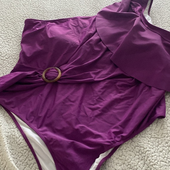 Purple Swimsuit - Picture 3 of 10